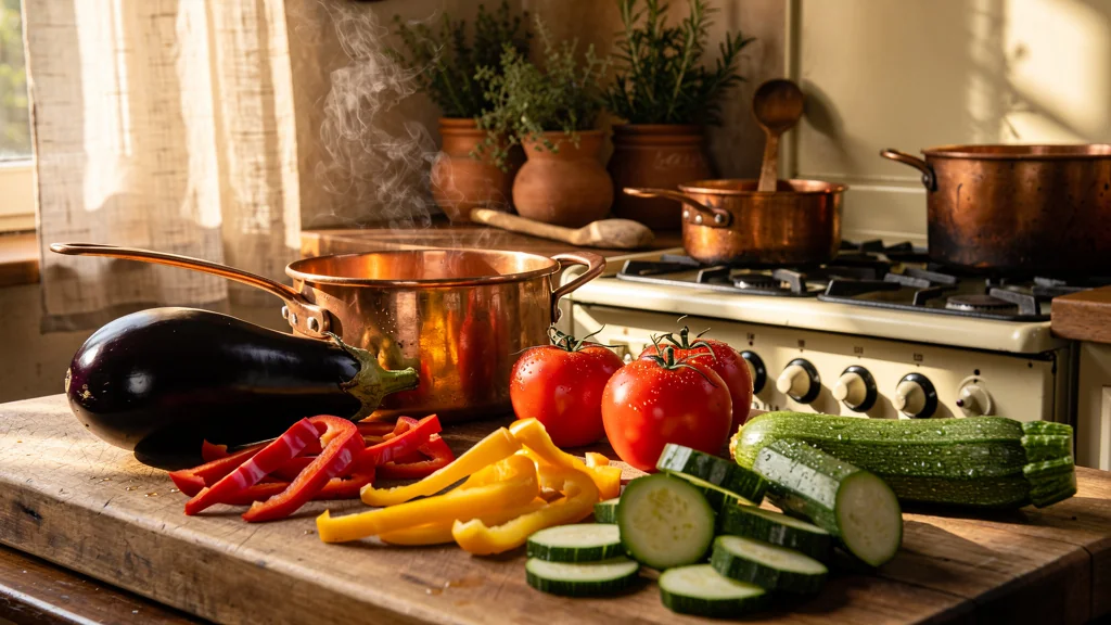 Une ratatouille cuite légume par légume m’a fait oublier la version pressée